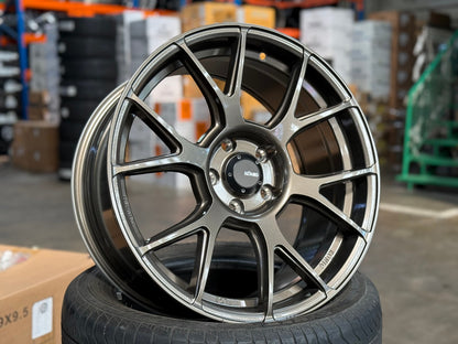 New 18X8.5 ET35 Konig Ampliform Rim (4 wheel) Gloss Bronze 5X114.3