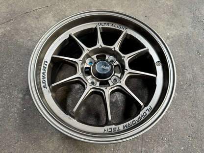 New 15X7 ET35 Advanti Tallo Rim (4 wheel) Gloss Bronze 4X100