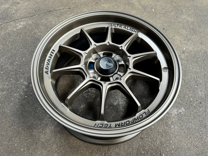 New 15X7 ET35 Advanti Tallo Rim (4 wheel) Gloss Bronze 4X100