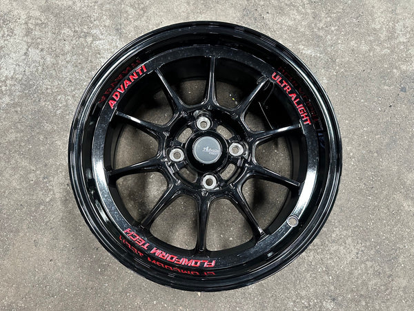 New 15X7 ET35 Advanti Tallo Rim (4 wheel) Gloss Black 4X100