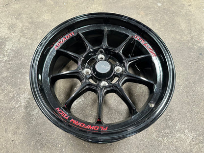 New 15X7 ET35 Advanti Tallo Rim (4 wheel) Gloss Black 4X100