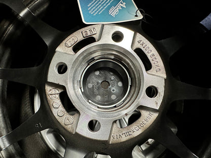 New 15X7 ET35 Advanti Tallo Rim (4 wheel) Gloss Black 4X100