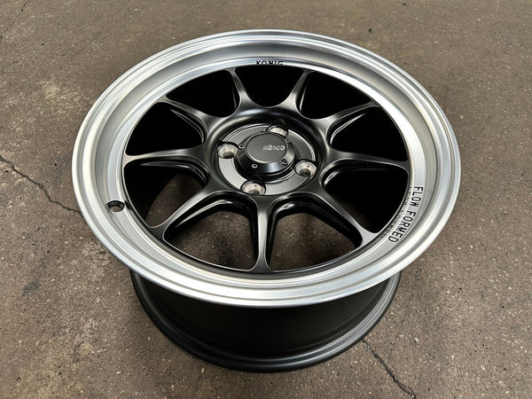 New 15X7.5 ET35 Konig Countergram Rim (4 wheel) Matt Black 4X100