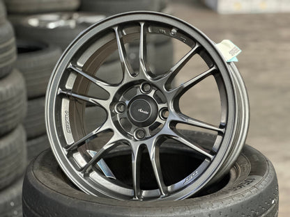 New 15X7 ET35 Advanti Storm S2 Rim (4 wheel) Matt Gunmetal 4X100