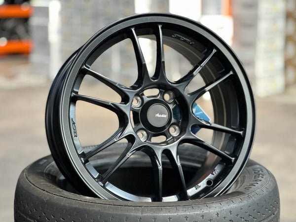 New 15X7 ET35 Advanti Storm S2 Rim (4 wheel) Matt Black 4X100