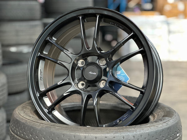 New 15X7 ET35 Advanti Storm S2 Rim (4 wheel) Matt Black 4X100