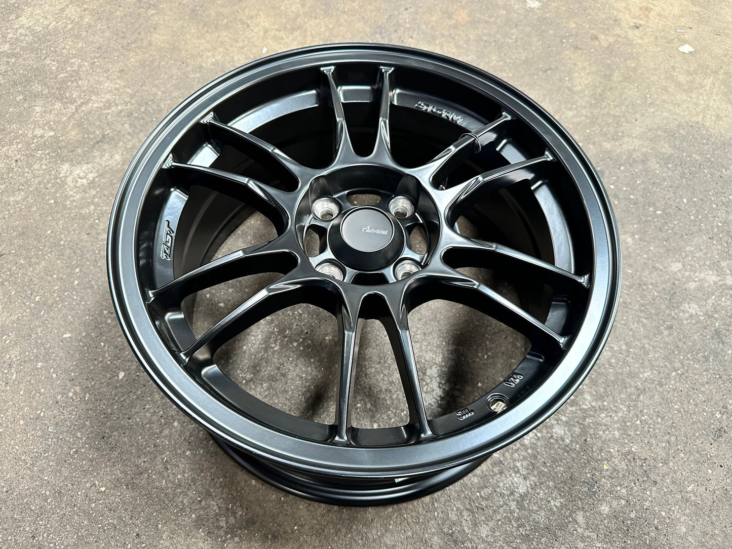 New 15X7 ET35 Advanti Storm S2 Rim (4 wheel) Matt Black 4X100
