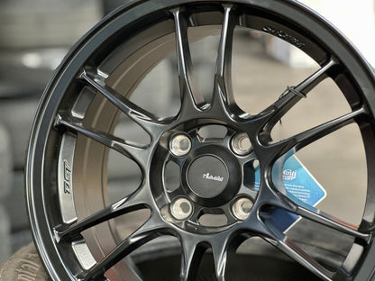 New 15X7 ET35 Advanti Storm S2 Rim (4 wheel) Matt Black 4X100