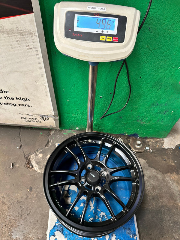 New 15X7 ET35 Advanti Storm S2 Rim (4 wheel) Matt Black 4X100