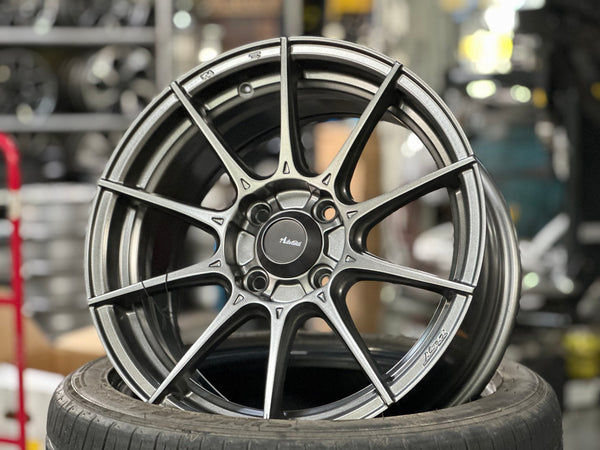 New 15X7 ET35 Advanti Storm S1 Rim (4 wheel) Matt Gunmetal 4X100