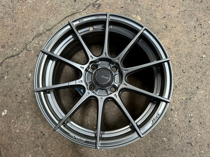 New 15X7 ET35 Advanti Storm S1 Rim (4 wheel) Matt Gunmetal 4X100