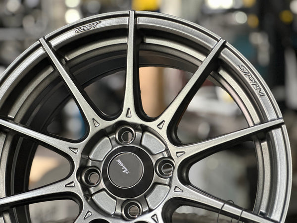 New 15X7 ET35 Advanti Storm S1 Rim (4 wheel) Matt Gunmetal 4X100