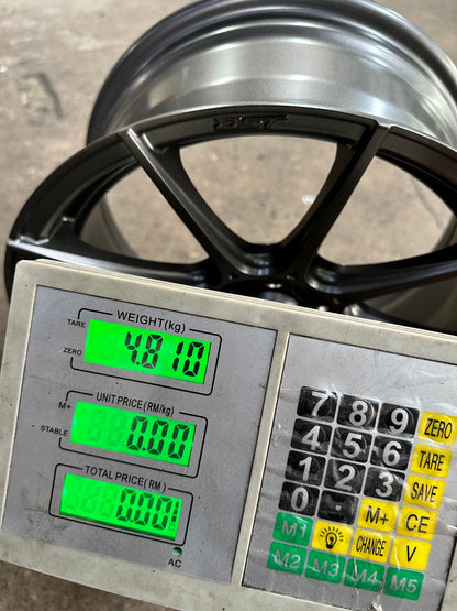 New 15X7 ET35 Advanti Storm S1 Rim (4 wheel) Matt Gunmetal 4X100