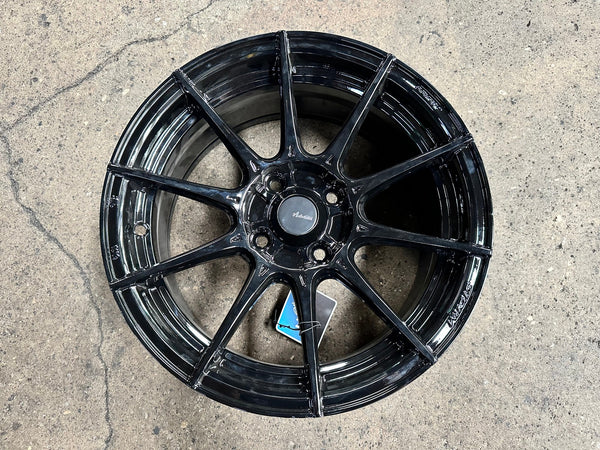 New 15X7 ET35 Advanti Storm S1 Rim (4 wheel) Gloss Black 4X100