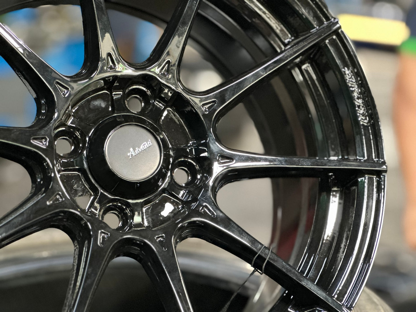 New 15X7 ET35 Advanti Storm S1 Rim (4 wheel) Gloss Black 4X100