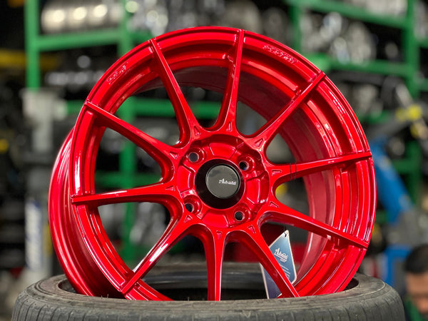 New 15X7 ET35 Advanti Storm S1 Rim (4 wheel) Gloss Red 4X100