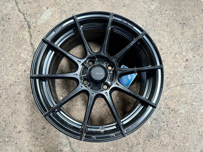 New 15X7 ET35 Advanti Storm S1 Rim (4 wheel) Matt Black 4X100