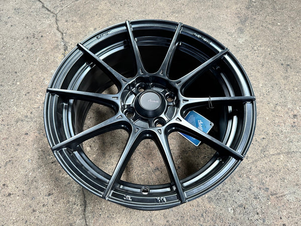 New 15X7 ET35 Advanti Storm S1 Rim (4 wheel) Matt Black 4X100