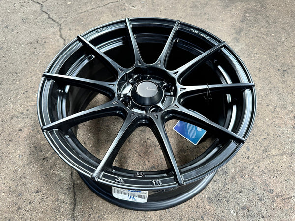 New 15X7 ET35 Advanti Storm S1 Rim (4 wheel) Matt Black 4X100