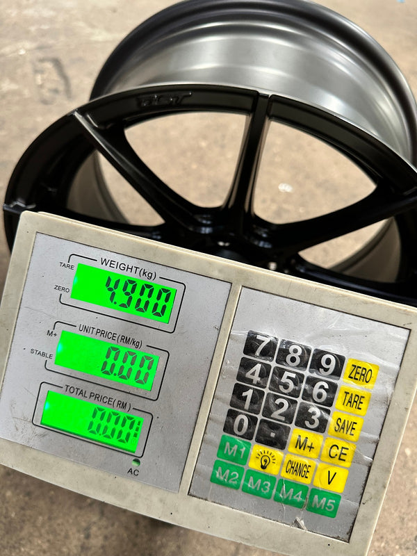 New 15X7 ET35 Advanti Storm S1 Rim (4 wheel) Matt Black 4X100