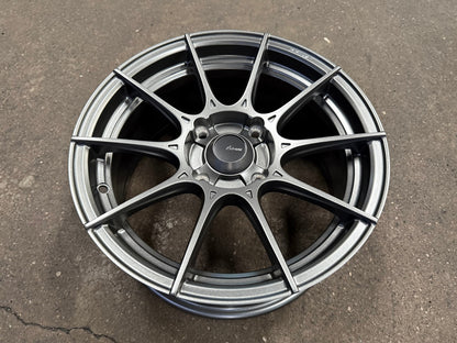 New 15X7 ET35 Advanti Storm S1 Rim (4 wheel) Matt Gunmetal 4X114.3