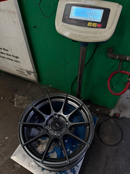 New 15X7 ET35 Advanti Storm S1 Rim (4 wheel) Matt Gunmetal 4X114.3