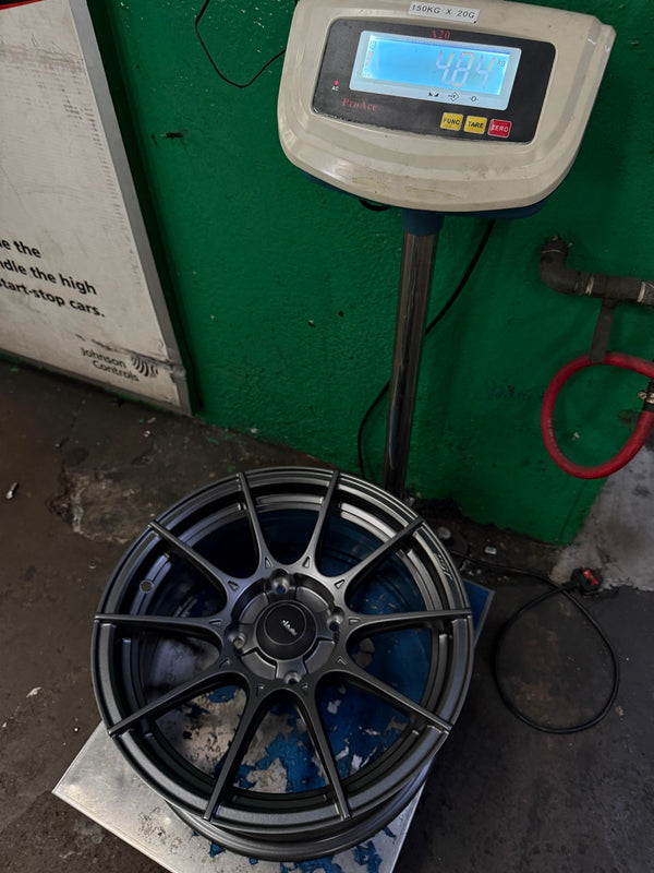 New 15X7 ET35 Advanti Storm S1 Rim (4 wheel) Matt Gunmetal 4X114.3