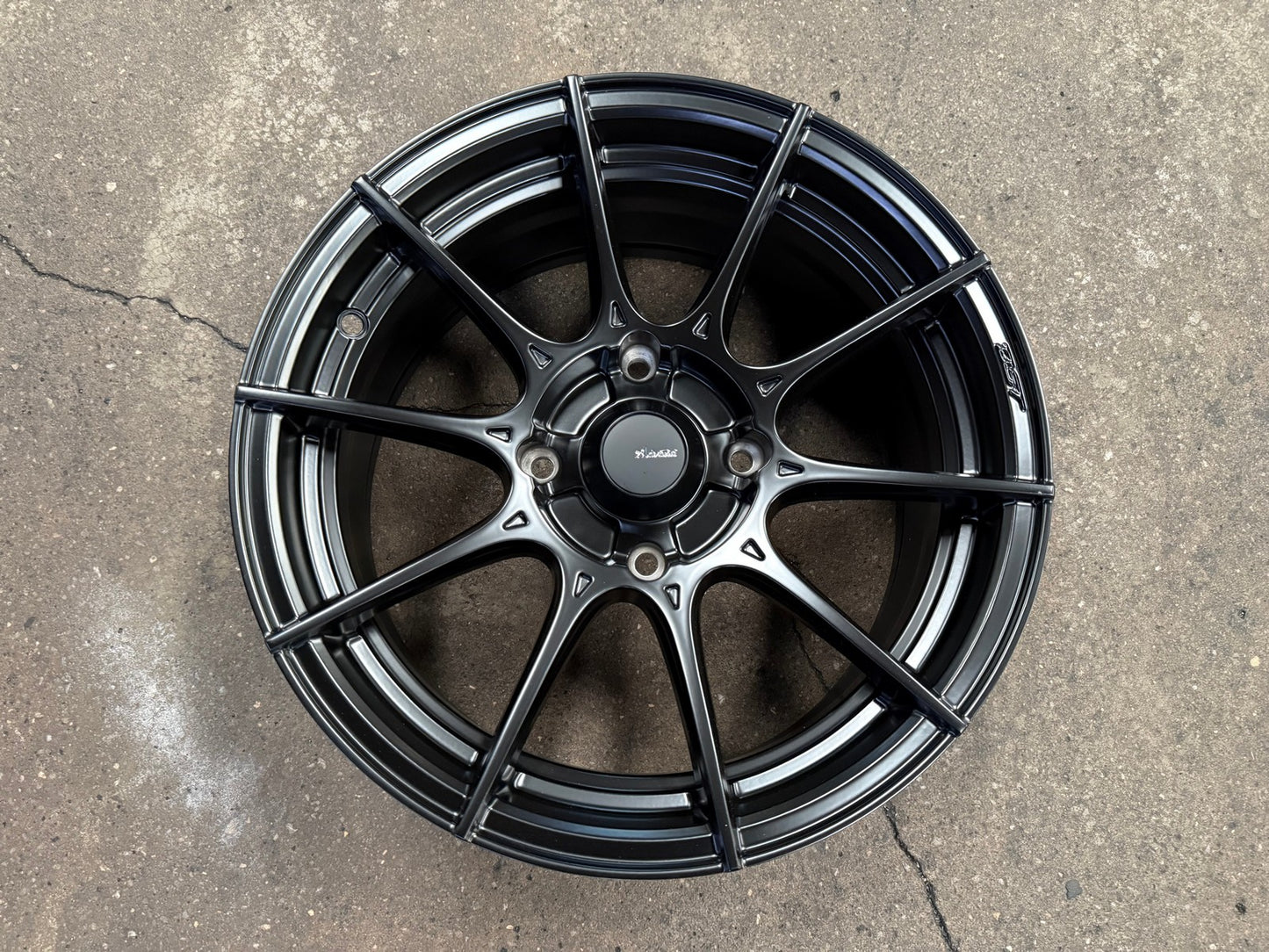 New 15X7 ET35 Advanti Storm S1 Rim (4 wheel) Matt Black 4X114.3