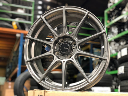 New 16X7 ET38 Advanti Storm S1 Rim (4 wheel) Matt Gunmetal 4X100