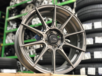 New 16X7 ET38 Advanti Storm S1 Rim (4 wheel) Matt Gunmetal 4X100