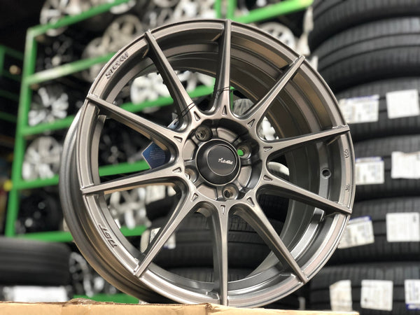 New 16X7 ET38 Advanti Storm S1 Rim (4 wheel) Matt Gunmetal 4X100