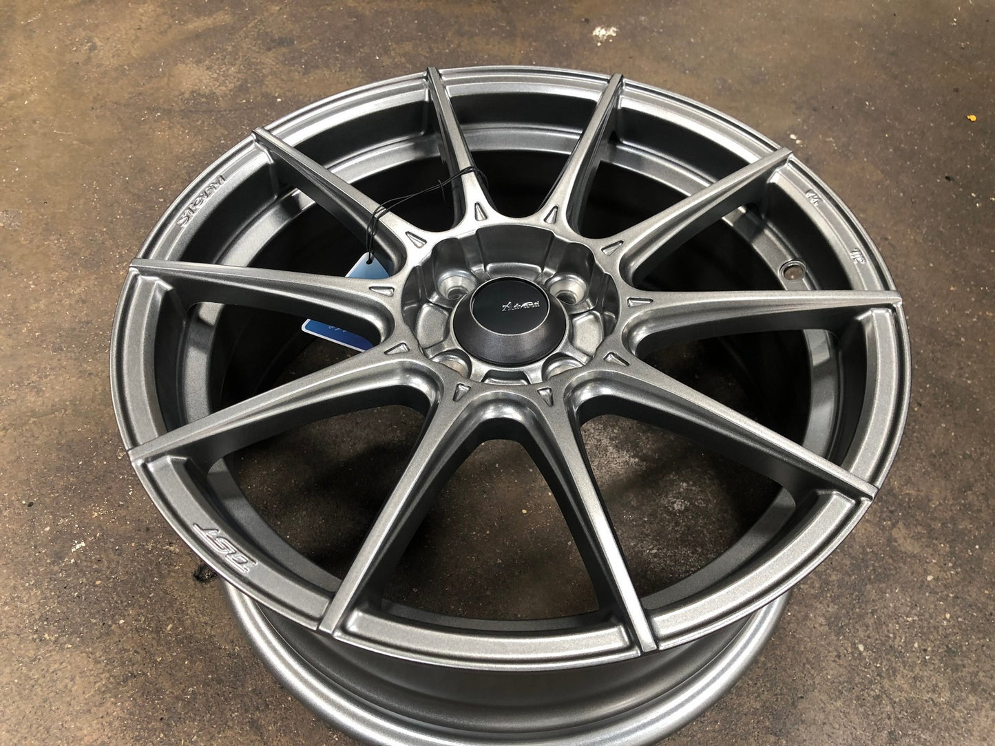 New 16X7 ET38 Advanti Storm S1 Rim (4 wheel) Matt Gunmetal 4X100