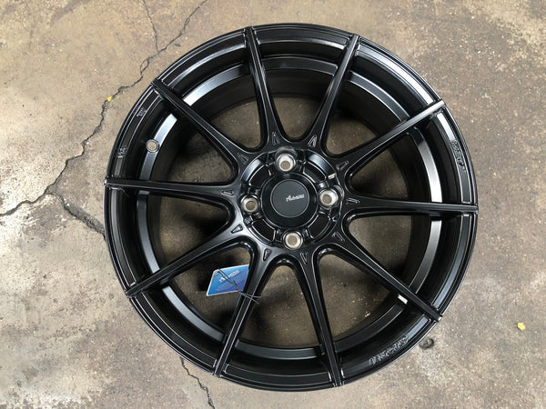 New 16X7 ET38 Advanti Storm S1 Rim (4 wheel) Matt Black 4X100