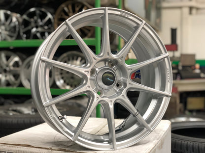 New 16X7 ET38 Advanti Storm S1 Rim (4 wheel) Gloss Silver 4X100