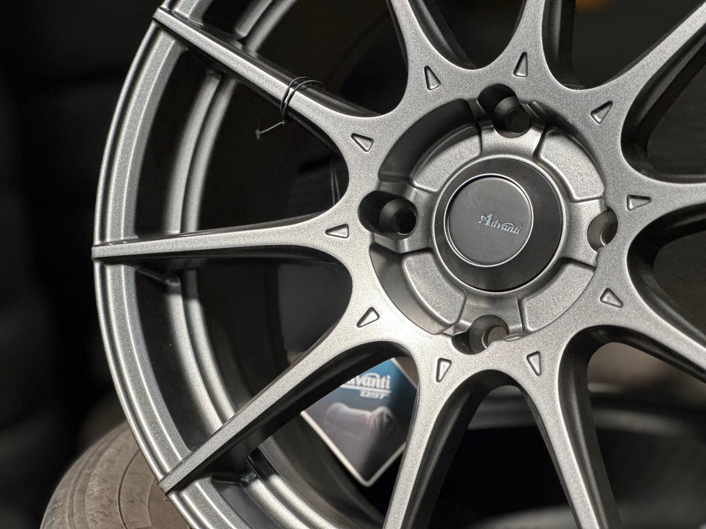 New 16X7 ET40 Advanti Storm S1 Rim (4 wheel) Matt Gunmetal 4X114.3