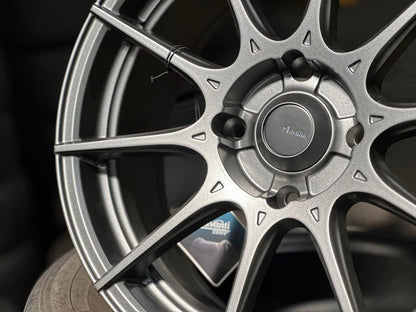 New 16X7 ET40 Advanti Storm S1 Rim (4 wheel) Matt Gunmetal 4X114.3