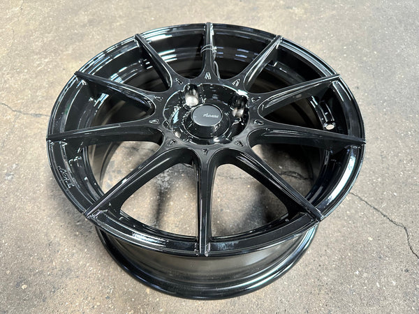 New 16X7 ET40 Advanti Storm S1 Rim (4 wheel) Gloss Black 4X114.3