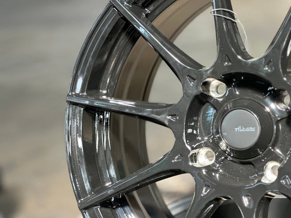 New 16X7 ET40 Advanti Storm S1 Rim (4 wheel) Gloss Black 4X114.3