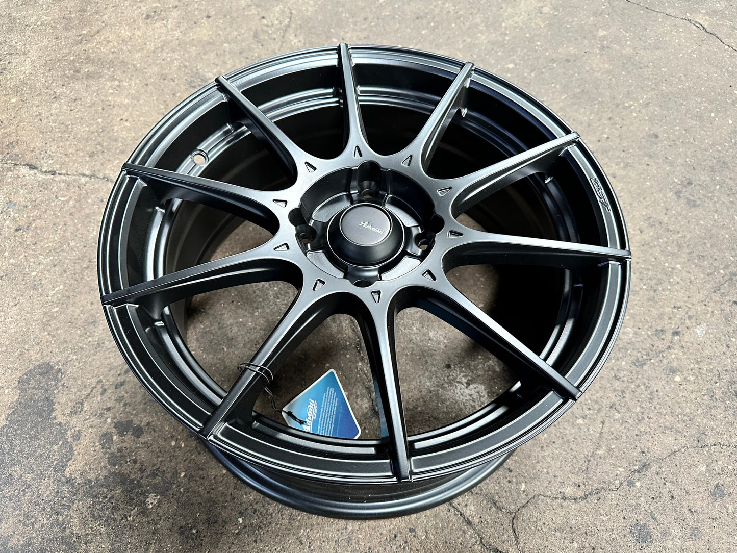 New 16X7 ET40 Advanti Storm S1 Rim (4 wheel) Matt Black 4X114.3