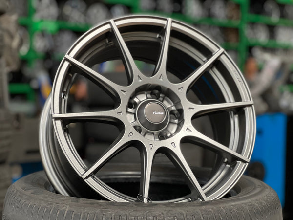 New 16X7 ET40 Advanti Storm S1 Rim (4 wheel) Matt Gunmetal 5X100