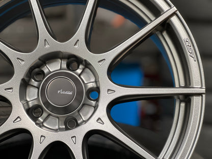 New 16X7 ET40 Advanti Storm S1 Rim (4 wheel) Matt Gunmetal 5X100