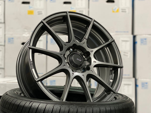 New 16X7 ET40 Advanti Storm S1 Rim (4 wheel) Matt Gunmetal 5X114.3