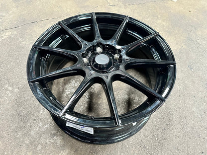New 16X7 ET40 Advanti Storm S1 Rim (4 wheel) Gloss Black 5X114.3