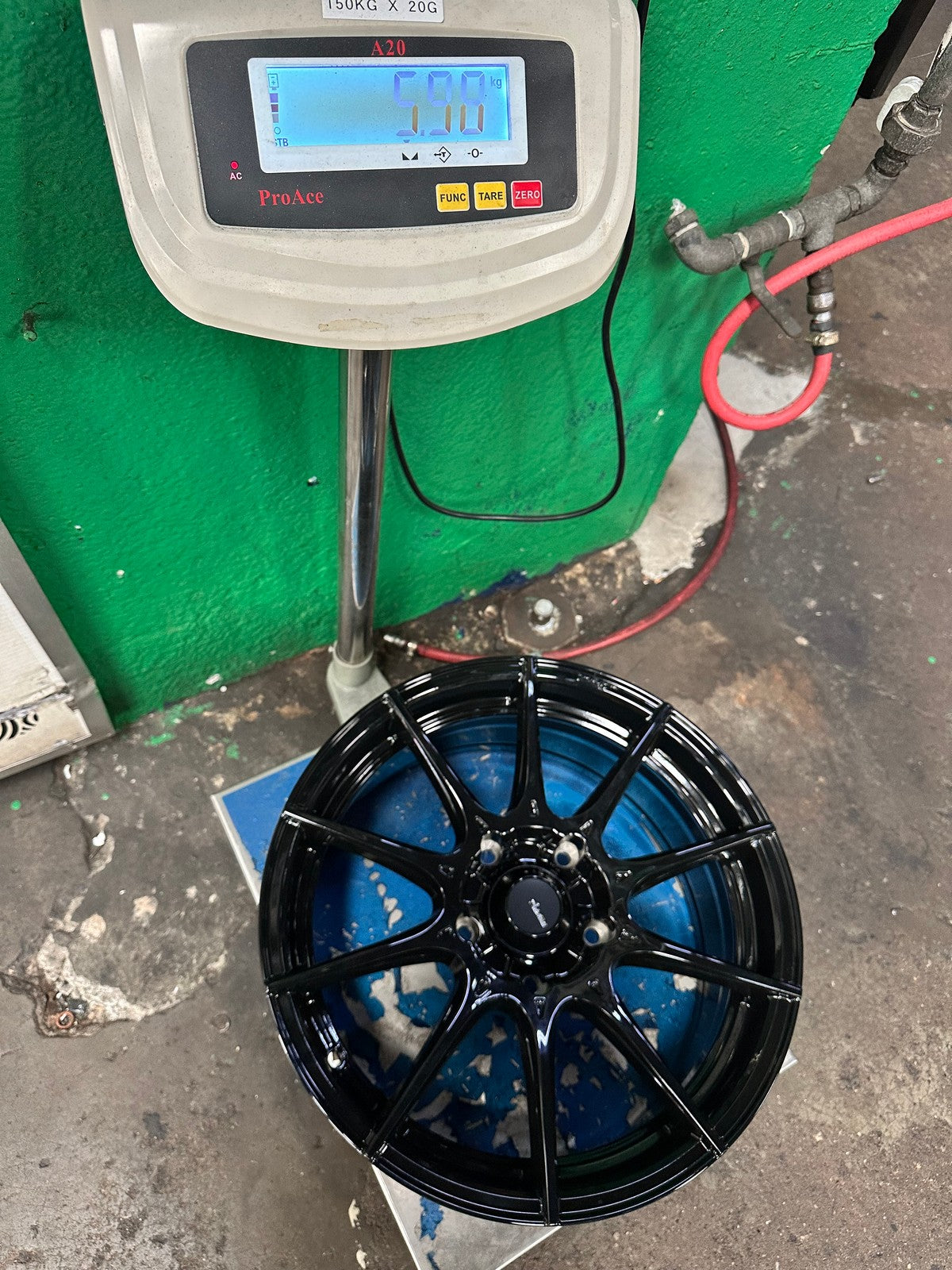 New 16X7 ET40 Advanti Storm S1 Rim (4 wheel) Gloss Black 5X114.3