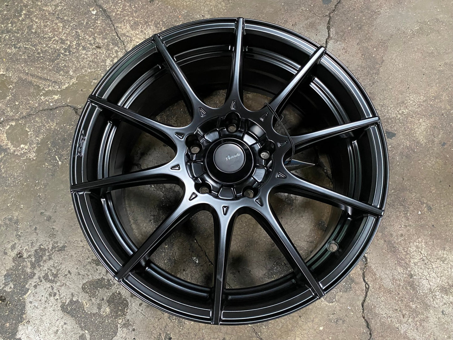 New 16X7 ET40 Advanti Storm S1 Rim (4 wheel) Matt Black 5X114.3