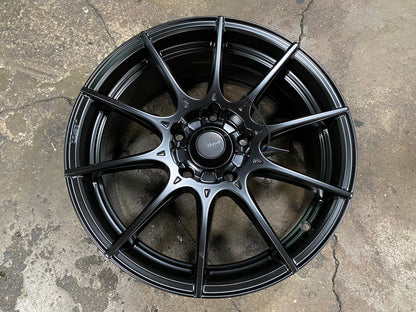 New 16X7 ET40 Advanti Storm S1 Rim (4 wheel) Matt Black 5X114.3
