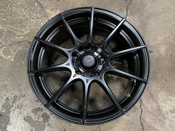 New 16X7 ET40 Advanti Storm S1 Rim (4 wheel) Matt Black 5X114.3
