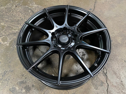 New 16X7 ET40 Advanti Storm S1 Rim (4 wheel) Matt Black 5X114.3