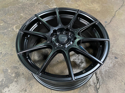 New 16X7 ET40 Advanti Storm S1 Rim (4 wheel) Matt Black 5X114.3