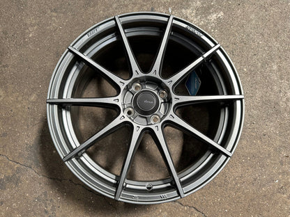 New 17X7 ET40 Advanti Storm S1 Rim (4 wheel) Matt Gunmetal 4X100